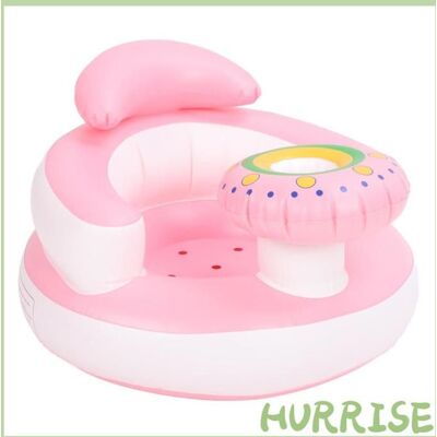 Garosa canapé de soutien dorsal pour bébé Siège Gonflable pour bébé Joli canapé en PVC avec Pompe à Air puericulture deveil Rose - Publicité Garosa canapé de soutien dorsal pour bébé Siège Gonflable pour bébé Joli canapé en PVC avec Pompe à Air puericulture deveil Rose - Publicité