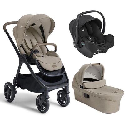JOIE - Poussette Trio Finiti + Siège auto i-Snug 2 + Nacelle Ramble XL V2 Sandstone Beige - Publicité JOIE - Poussette Trio Finiti + Siège auto i-Snug 2 + Nacelle Ramble XL V2 Sandstone Beige - Publicité