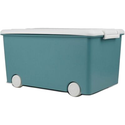 Coffre de rangement - THERMOBABY - PLAYBOX - Medium - Vert azur Vert - Publicité Coffre de rangement - THERMOBABY - PLAYBOX - Medium - Vert azur Vert - Publicité