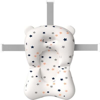 Tapis de Bain Antiderapant pour Bébé Douche Coussin de bain pour bébé siège de bain pour nouveau-né Blanc - Publicité Tapis de Bain Antiderapant pour Bébé Douche Coussin de bain pour bébé siège de bain pour nouveau-né Blanc - Publicité