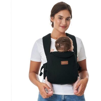 Momcozy Porte-bébé pour Nouveau-né Dès la Naissance Aide Ergonomique avec Appui-nuque Léger et Sûr (de 3 à 11 kg) Noir Noir - Publicité Momcozy Porte-bébé pour Nouveau-né Dès la Naissance Aide Ergonomique avec Appui-nuque Léger et Sûr (de 3 à 11 kg) Noir Noir - Publicité