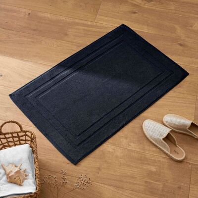 COTON PUR Tapis de bain Spa 50 x 80 cm / 950 gr/m² - Spa Bleu Nuit - Spa Bleu Nuit - Bleu - Publicité COTON PUR Tapis de bain Spa 50 x 80 cm / 950 gr/m² - Spa Bleu Nuit - Spa Bleu Nuit - Bleu - Publicité