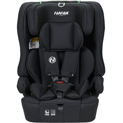 Siège auto - NANIA - LIMA - Groupe 1/2/3 - 76-150 cm - Isofix - I-Size - Réducteur - Noir Noir - Publicité Siège auto - NANIA - LIMA - Groupe 1/2/3 - 76-150 cm - Isofix - I-Size - Réducteur - Noir Noir - Publicité