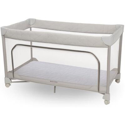 MAXI-COSI Merlin Lit bébé Lit parapluie Pliage à une main en une seconde 4 roues accès lateral 0-4 ans(18kg) Elegance beige Beige - Publicité MAXI-COSI Merlin Lit bébé Lit parapluie Pliage à une main en une seconde 4 roues accès lateral 0-4 ans(18kg) Elegance beige Beige - Publicité