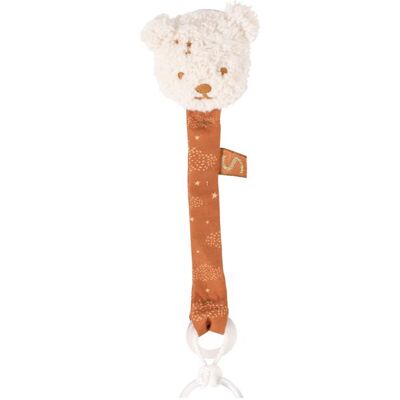 Sauthon Attache sucette Orsino ourson - Produit bébé - Publicité Sauthon Attache sucette Orsino ourson - Produit bébé - Publicité