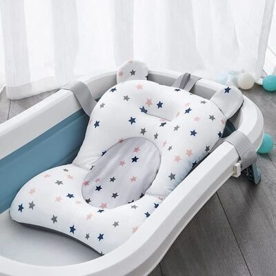 Coussin de Baignoire pour Bébé Siège de Bain pour Nouveau-Né Tapis de Baignoire Antidérapant pour Bébé Support Siège de Bain pour. Bleu - Publicité Coussin de Baignoire pour Bébé Siège de Bain pour Nouveau-Né Tapis de Baignoire Antidérapant pour Bébé Support Siège de Bain pour. Bleu - Publicité