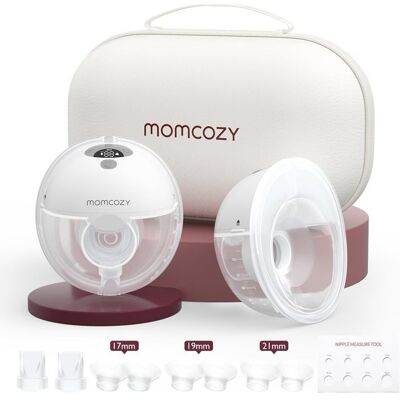 MOMCOZY M5 Pompe à Sein - Microvibration, 3 Modes, Bride Double - Publicité MOMCOZY M5 Pompe à Sein - Microvibration, 3 Modes, Bride Double - Publicité