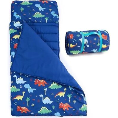NOBRAND Tapis de sieste/sac de couchage - comprend un oreiller et une couverture douce - idéal pour les voyages Bleu - Publicité NOBRAND Tapis de sieste/sac de couchage - comprend un oreiller et une couverture douce - idéal pour les voyages Bleu - Publicité