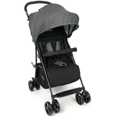 TROTTINE Poussette naissance-22kg compacte confortable MEMPHIS Silver Noir - Publicité TROTTINE Poussette naissance-22kg compacte confortable MEMPHIS Silver Noir - Publicité