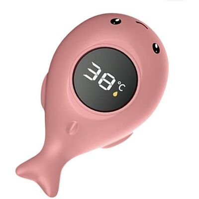 BEAUTY REINA PLUS Thermomètre De Bain Pour Bébé Moniteur De Température 5X12cm Digital Étanche Et Mesure Précise De La Température (Rose) - Publicité BEAUTY REINA PLUS Thermomètre De Bain Pour Bébé Moniteur De Température 5X12cm Digital Étanche Et Mesure Précise De La Température (Rose) - Publicité