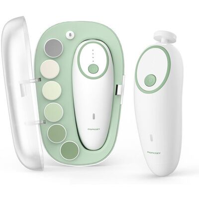Momcozy Lime à Ongles Électrique pour Bébé Faible Bruit Coupe-Ongles Électrique avec Lumière Doux Blanc - Publicité Momcozy Lime à Ongles Électrique pour Bébé Faible Bruit Coupe-Ongles Électrique avec Lumière Doux Blanc - Publicité