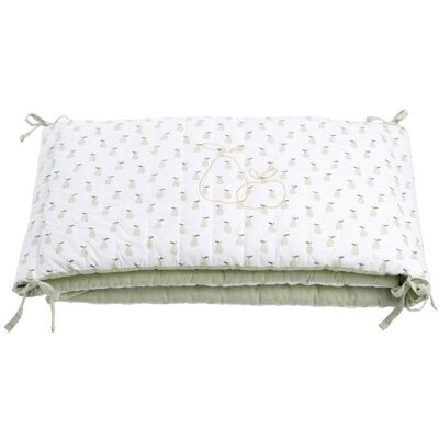 Sauthon Modèle Botanica Tour de lit bébé - Convient pour lit 60x120cm et 70x140cm - Publicité Sauthon Modèle Botanica Tour de lit bébé - Convient pour lit 60x120cm et 70x140cm - Publicité