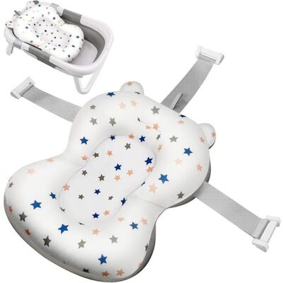 Coussin de bain pour bébé tapis de bain antidérapant coussin de soutien pour baignoire et siège de bain pour nouveau-né - Publicité Coussin de bain pour bébé tapis de bain antidérapant coussin de soutien pour baignoire et siège de bain pour nouveau-né - Publicité