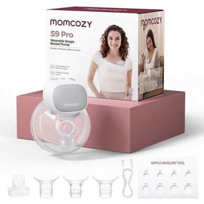 Pompe à lait Momcozy S9-Pro - Silicone sans BPA - Publicité Pompe à lait Momcozy S9-Pro - Silicone sans BPA - Publicité