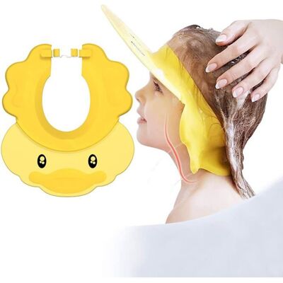 ZENTRONIS Bonnet de bain pour bébé bonnet de shampoing pour enfants protège les oreilles et le visage des bébés et des enfants. Publicité ZENTRONIS Bonnet de bain pour bébé bonnet de shampoing pour enfants protège les oreilles et le visage des bébés et des enfants. Publicité