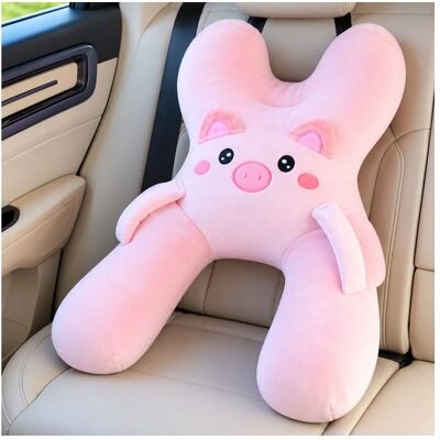 SANS MARQUE Oreiller de Voyage Enfant pour Ceinture de Sécurité Voiture – Coussin Appuie-Tête Ergonomique en Forme de Lapin Rose - Publicité SANS MARQUE Oreiller de Voyage Enfant pour Ceinture de Sécurité Voiture – Coussin Appuie-Tête Ergonomique en Forme de Lapin Rose - Publicité