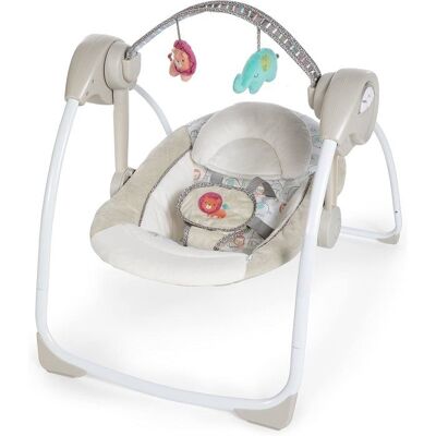 Bright Starts Confort & Harmonie Royaume Coquin Oscillante Portable - Balancelle pour bébé - Publicité Bright Starts Confort & Harmonie Royaume Coquin Oscillante Portable - Balancelle pour bébé - Publicité