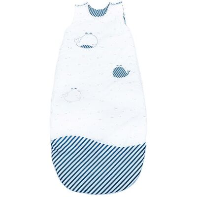 Gigoteuse bébé en coton - SAUTHON - Blue Baleine - Grande taille - 6-24 mois Blanc - Publicité Gigoteuse bébé en coton - SAUTHON - Blue Baleine - Grande taille - 6-24 mois Blanc - Publicité