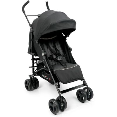 TROTTINE Poussette canne inclinable multipositions longue durée naissance - 22 kg ATLANTA Silver Noir - Publicité TROTTINE Poussette canne inclinable multipositions longue durée naissance - 22 kg ATLANTA Silver Noir - Publicité