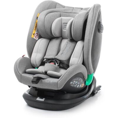 Siège auto - BABYAUTO - Odeas - Groupe 0/1/2/3 - I-Size - 40/150 cm - Top tether - Pivotant 360° - Anthracite Bleu - Publicité Siège auto - BABYAUTO - Odeas - Groupe 0/1/2/3 - I-Size - 40/150 cm - Top tether - Pivotant 360° - Anthracite Bleu - Publicité