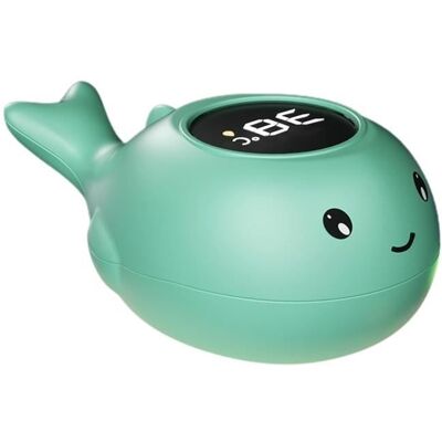 Thermomètre de bain pour bébé Thermomètres à eau numériques à LED Thermomètres de baignoire flottants thermomètres deau Vert - Publicité Thermomètre de bain pour bébé Thermomètres à eau numériques à LED Thermomètres de baignoire flottants thermomètres deau Vert - Publicité