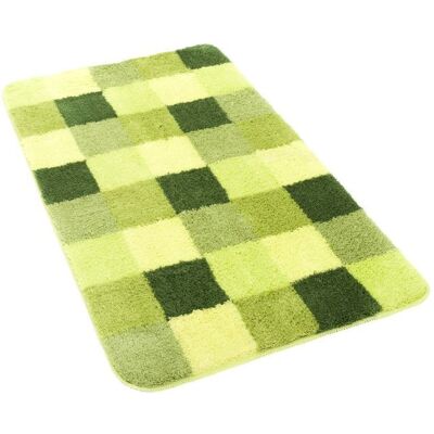 Pacific Bikar - Tapis de bain - vert carreaux - 55x65 cm Vert - Publicité Pacific Bikar - Tapis de bain - vert carreaux - 55x65 cm Vert - Publicité