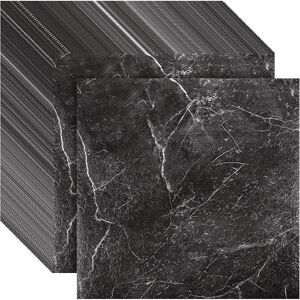 AUTREMENT 40 Pièces lles PVC Autocollantes Sol (3 6m²) u2013 Revêtement de Sol Vinyle Effet Marbre Noir 30x30cm u2013 40 Modèle MODè SOLS PVC Noir - Publicité AUTREMENT 40 Pièces lles PVC Autocollantes Sol (3 6m²) u2013 Revêtement de Sol Vinyle Effet Marbre Noir 30x30cm u2013 40 Modèle MODè SOLS PVC Noir - Publicité