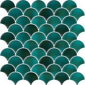 AUTREMENT Stickers Carrelage Secteur Vert Foncé Carrelage Adhesif Mural Salle de Bain Crédence Adhésive 30.5cm×30.5cm 6 Pièces PAPIER PEINT Vert - Publicité AUTREMENT Stickers Carrelage Secteur Vert Foncé Carrelage Adhesif Mural Salle de Bain Crédence Adhésive 30.5cm×30.5cm 6 Pièces PAPIER PEINT Vert - Publicité