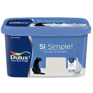 Peinture Dulux Valentine Si Simple! Le Gris pâle 25 L Gris - Publicité Peinture Dulux Valentine Si Simple! Le Gris pâle 25 L Gris - Publicité