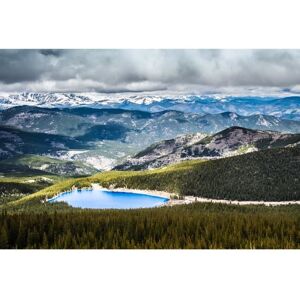Papier Peint Photo INTISSÉ-(225183)-VUE MONTAGNE BLEUE-500x280cm-10 lés-Mural Poster Géant XXL- Beach Mer Océan Nature-Des-Arbres Bleu - Publicité Papier Peint Photo INTISSÉ-(225183)-VUE MONTAGNE BLEUE-500x280cm-10 lés-Mural Poster Géant XXL- Beach Mer Océan Nature-Des-Arbres Bleu - Publicité