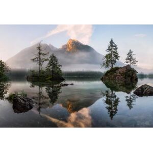 MONTAGNE / PAYSAGE / MER Papier Peint Art Photo INTISSÉ-BROUILLARD LAC DE MONTAGNE-(226177)-10lés-500x280cm-Mural Poster Géant XXL-Beach Mer Nature Forêt Vert - Publicité MONTAGNE / PAYSAGE / MER Papier Peint Art Photo INTISSÉ-BROUILLARD LAC DE MONTAGNE-(226177)-10lés-500x280cm-Mural Poster Géant XXL-Beach Mer Nature Forêt Vert - Publicité