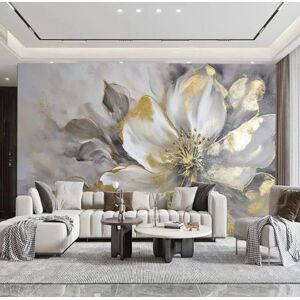 Papier peint 3D Feuille dor Fleur Art TV Canapé Fond Mural Papier Peint350x256cm Peintures murales et papiers peints murales - Publicité Papier peint 3D Feuille dor Fleur Art TV Canapé Fond Mural Papier Peint350x256cm Peintures murales et papiers peints murales - Publicité