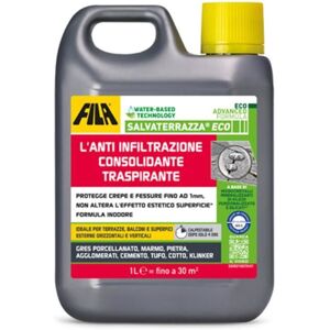 FILA SALVATERRAZZA LT.1 ECO LANTI INFILTRATION CONSOLIDANT RESPIRANT Gris - Publicité FILA SALVATERRAZZA LT.1 ECO LANTI INFILTRATION CONSOLIDANT RESPIRANT Gris - Publicité