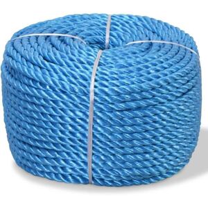 Corde - vidaXL - 6 mm - 500 m - Polypropylène - Bleu - Résistante et durable Bleu - Publicité Corde - vidaXL - 6 mm - 500 m - Polypropylène - Bleu - Résistante et durable Bleu - Publicité
