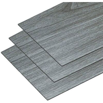 HOME NATURE WOHNKONZEPT Revêtement de sol PVC auto-adhésif - Gris clair - 502 m² (36 pcs) - Imperméable - Aspect bois 15 mm Gris - Publicité HOME NATURE WOHNKONZEPT Revêtement de sol PVC auto-adhésif - Gris clair - 502 m² (36 pcs) - Imperméable - Aspect bois 15 mm Gris - Publicité