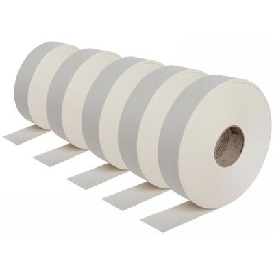 Lot de 5 bandes joint US papier Semin pour réaliser les joints des plaques de plâtre en association avec un enduit - 150 m - Publicité Lot de 5 bandes joint US papier Semin pour réaliser les joints des plaques de plâtre en association avec un enduit - 150 m - Publicité
