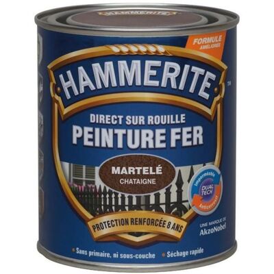 Hammerite - Peinture Extérieure Directe sur Rouille - Résistante aux chocs - Publicité Hammerite - Peinture Extérieure Directe sur Rouille - Résistante aux chocs - Publicité