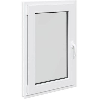 VIDAXL Fenêtre de Sous-Sol à Ouverture Basculante et Tournante RISOR Blanc 60 x 100 cm en verre et PVC pour Installation de Porte EU128398 Blanc - Publicité VIDAXL Fenêtre de Sous-Sol à Ouverture Basculante et Tournante RISOR Blanc 60 x 100 cm en verre et PVC pour Installation de Porte EU128398 Blanc - Publicité