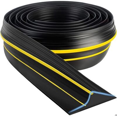 TTLIFE Joint de seuil pour porte de garage 3M/12MM Seuil détanchéité en caoutchouc pour les bas de porte basulante ou standard - Publicité TTLIFE Joint de seuil pour porte de garage 3M/12MM Seuil détanchéité en caoutchouc pour les bas de porte basulante ou standard - Publicité