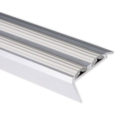 KARAT Seuil descalier Avec double caoutchouc Power Grip Longueur: 100 cm Autocollant Gris Gris - Publicité KARAT Seuil descalier Avec double caoutchouc Power Grip Longueur: 100 cm Autocollant Gris Gris - Publicité