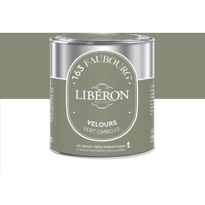 LIBERON Peinture vert ombelle multisupport 163 faubourg LIBÉRON velours 0.5 l Vert - Publicité LIBERON Peinture vert ombelle multisupport 163 faubourg LIBÉRON velours 0.5 l Vert - Publicité