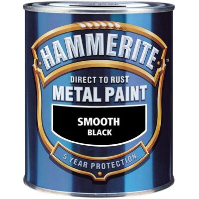 Peinture - vernis - traitement (lasure - effets decoratifs) Hammerite PEINTURE NOIR MARTELÃ SATINÃ 750ML Noir - Publicité Peinture - vernis - traitement (lasure - effets decoratifs) Hammerite PEINTURE NOIR MARTELÃ SATINÃ 750ML Noir - Publicité