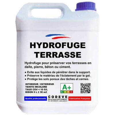CODÈVE BOIS Hydrofuge Terrasse - 20 L - Codeve Bois - Publicité CODÈVE BOIS Hydrofuge Terrasse - 20 L - Codeve Bois - Publicité