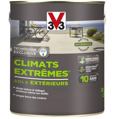 Peinture V33 Climats Extrêmes - 2,5L - Publicité Peinture V33 Climats Extrêmes - 2,5L - Publicité