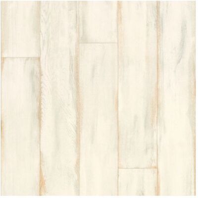 DECOWEB Sol vinyle Textile - effet parquet bois peint crème - Rouleau de 2m x 2m Beige - Publicité DECOWEB Sol vinyle Textile - effet parquet bois peint crème - Rouleau de 2m x 2m Beige - Publicité