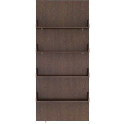 VENTE-UNIQUE Porte coulissante en bois et MDF avec étagères et rail invisible - naturel foncé - 93 x 210 cm - KAZORI Beige - Publicité VENTE-UNIQUE Porte coulissante en bois et MDF avec étagères et rail invisible - naturel foncé - 93 x 210 cm - KAZORI Beige - Publicité