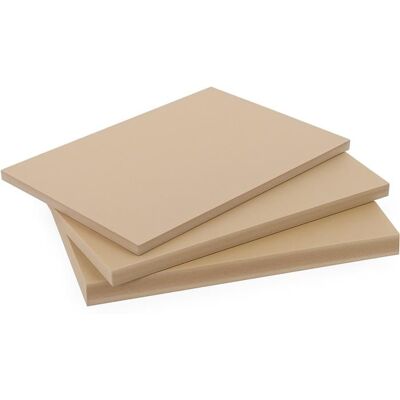 MCCOVER Panneau fibre composite plat et lisse (2 coloris) - L: 250 cm - l: 122 cm - E: 5 mm - Beige (sable) Beige - Publicité MCCOVER Panneau fibre composite plat et lisse (2 coloris) - L: 250 cm - l: 122 cm - E: 5 mm - Beige (sable) Beige - Publicité