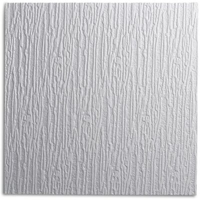 DECOSA Dalle de plafond Hamburg - polystyrène - blanc - effet crépi - 50 x 50 cm - 8 sach. (=16 m2) Blanc - Publicité DECOSA Dalle de plafond Hamburg - polystyrène - blanc - effet crépi - 50 x 50 cm - 8 sach. (=16 m2) Blanc - Publicité