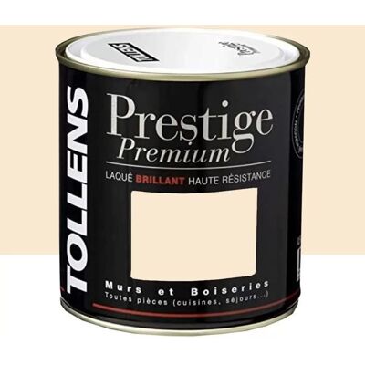 Peinture acrylique TOLLENS Prestige Premium Laqué Brillant Voile de soie 05 L - Publicité Peinture acrylique TOLLENS Prestige Premium Laqué Brillant Voile de soie 05 L - Publicité