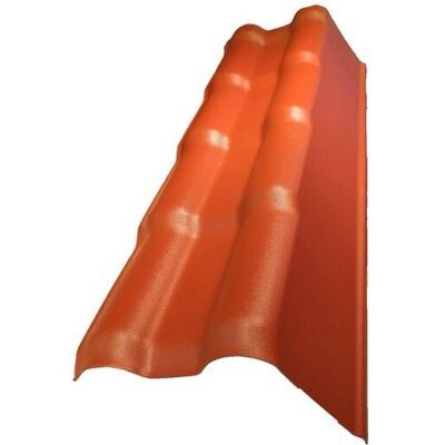 MCCOVER Profil de bord de toit terracotta - 94x66 cm - Résistant & Imperméable - Publicité MCCOVER Profil de bord de toit terracotta - 94x66 cm - Résistant & Imperméable - Publicité
